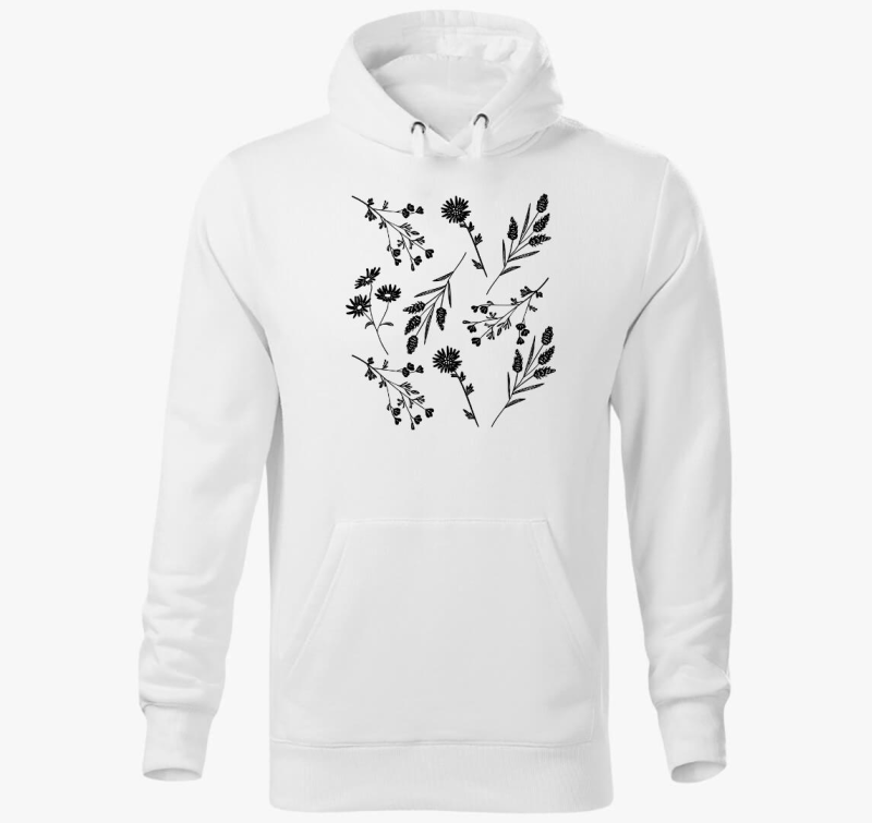 Vadvirágok - ff kapucnis pulóver