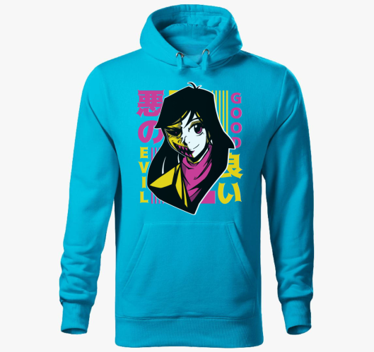 Good and Evil kapucnis pulóver...