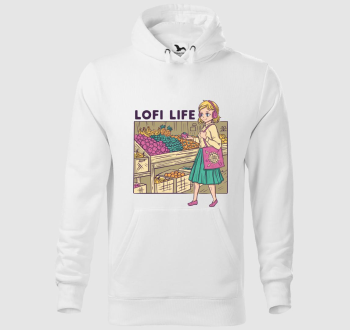 LoFi LiFe kapucnis pulóver