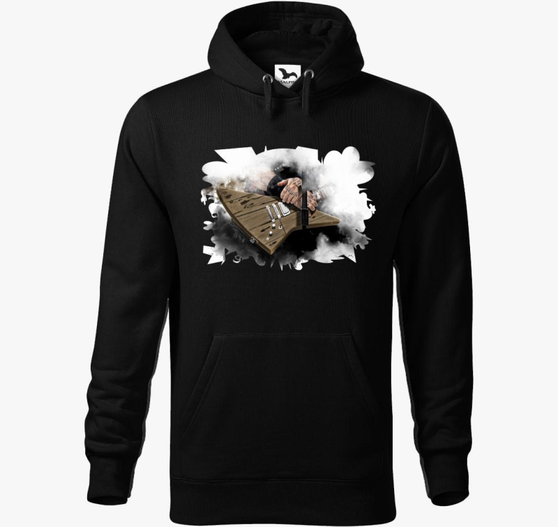 James Hetfield gitár kapucnis pulóver