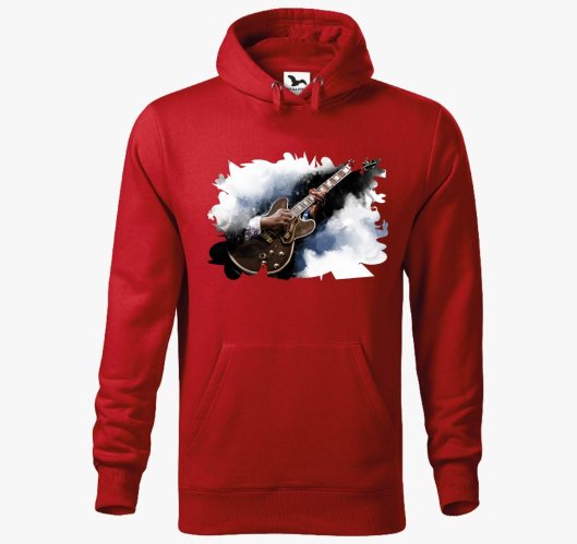 BB King elektromos gitár kapuc...