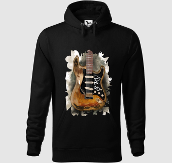 Stevie Ray Vaughan gitár kapucnis pulóver