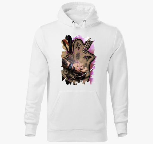 Johnny Depp gitár kapucnis pul...