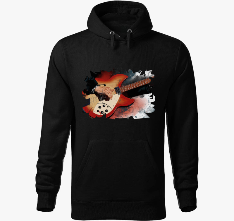 Tom Petty gitár kapucnis pulóver