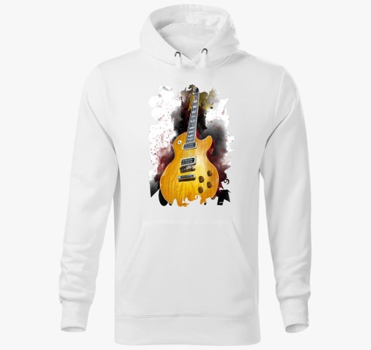 Gibson Les Paul gitár kapucnis...