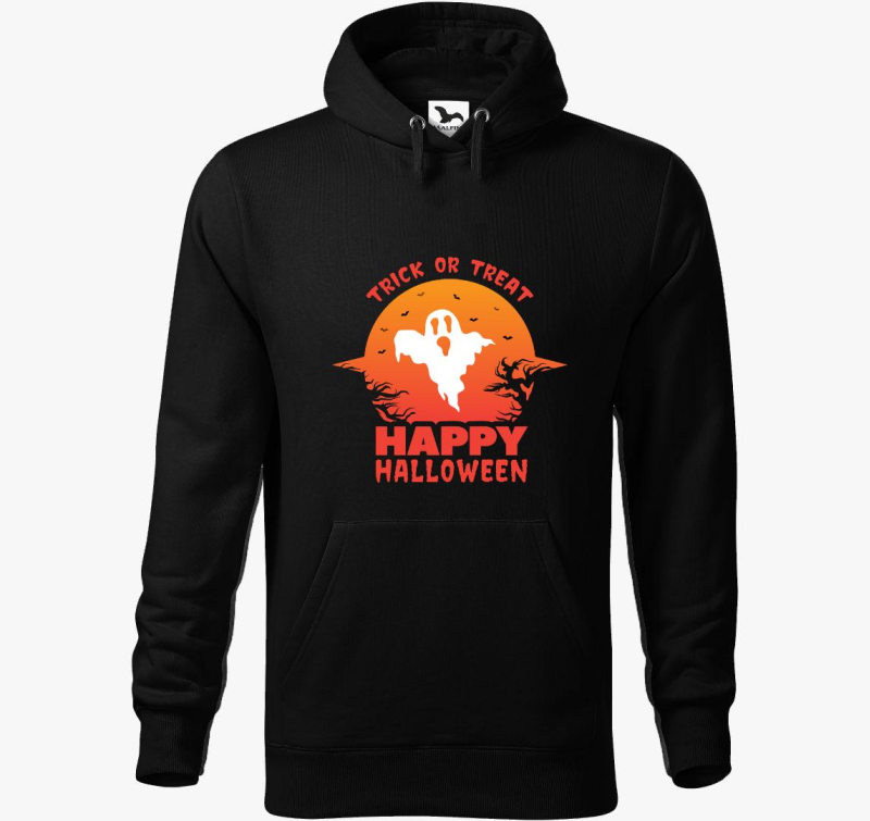 Trick or treat happy halloween kapucnis pulóver