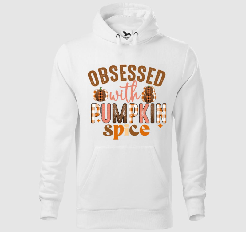 obsessed pumpkin spice kapucnis pulóver