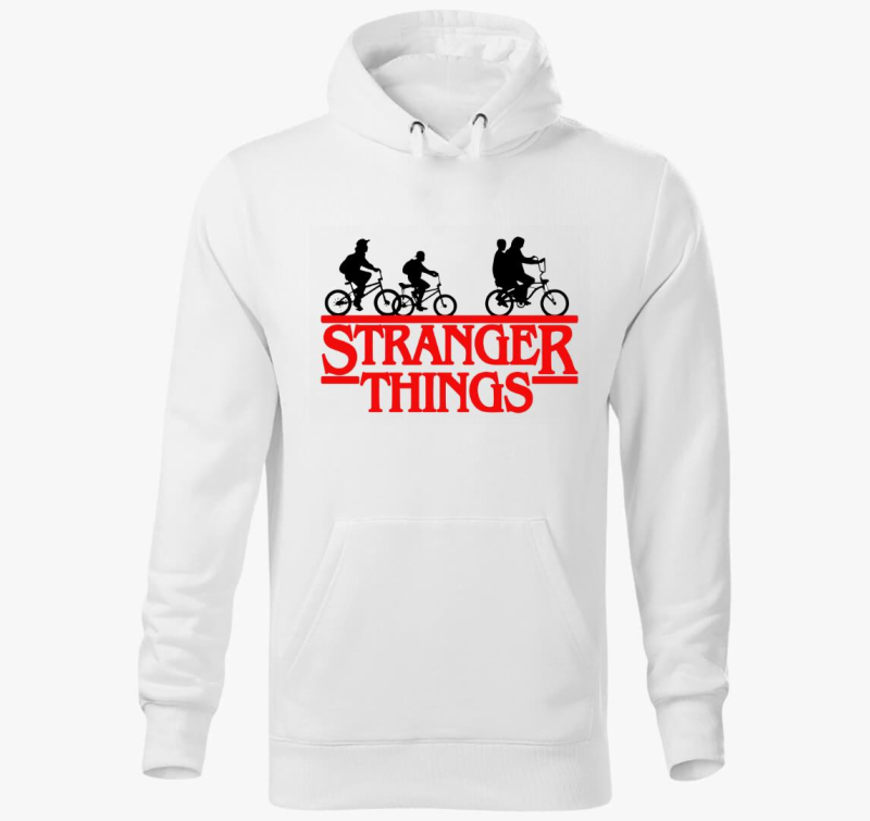 Stranger Things bicaj kapucnis pulóver
