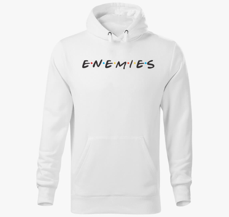 Enemies - Ellenségek kapucnis pulóver