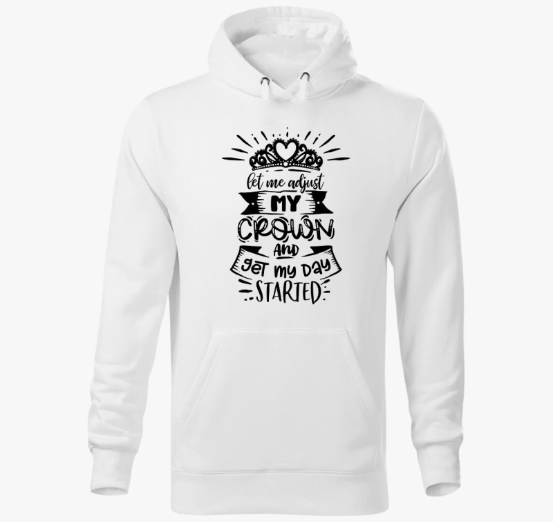 Adjust crown kapucnis pulóver