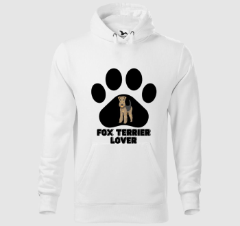Fox Terrier Lover kapucnis pulóver