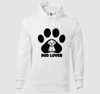 Dog Lover kapucnis pulóver
