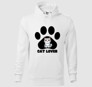 Cat Lover Tappancs kapucnis pulóver