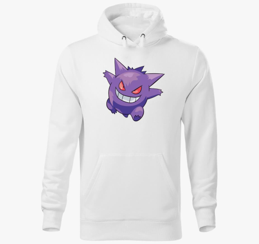 Gengar pokemon kapucnis pulóve...