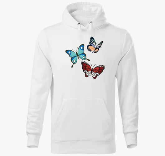 3 gyönyörű pillangós kapucnis ...