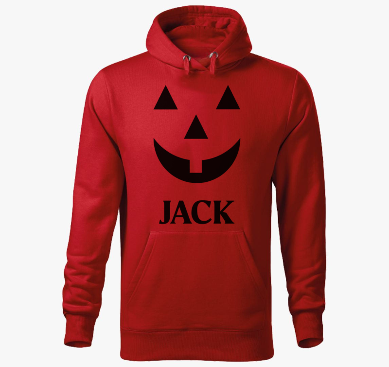 Pumpkin face névvel kapucnis pulóver