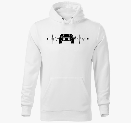 Gaming love kapucnis pulóver