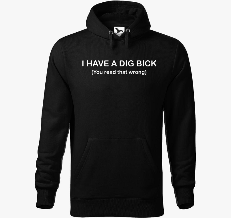 Dig bick kapucnis pulóver