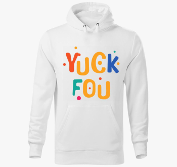 Yuck fou color kapucnis pulóver