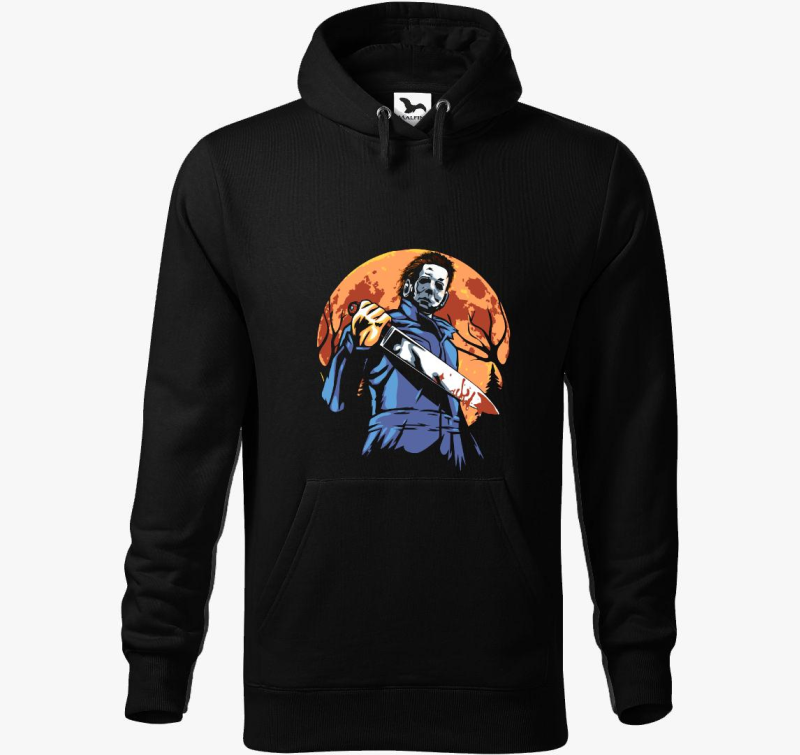 Michael Myers sziluett kapucnis pulóver