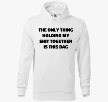 Shit bag kapucnis pu