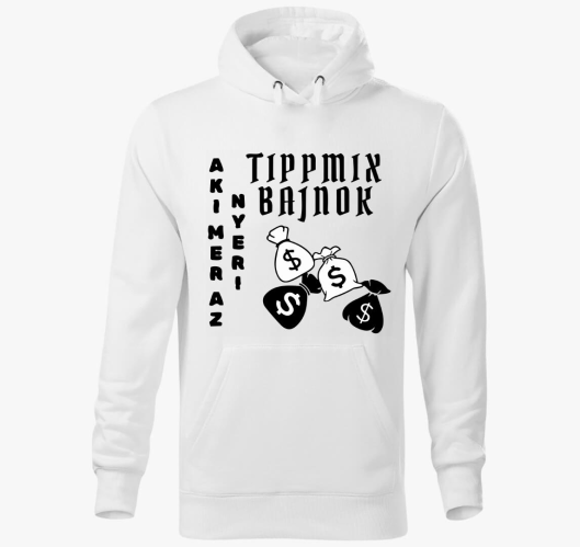 Tippmix bajnok kapucnis pulóve...