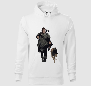 Daryl and Dog kapucnis pulóver