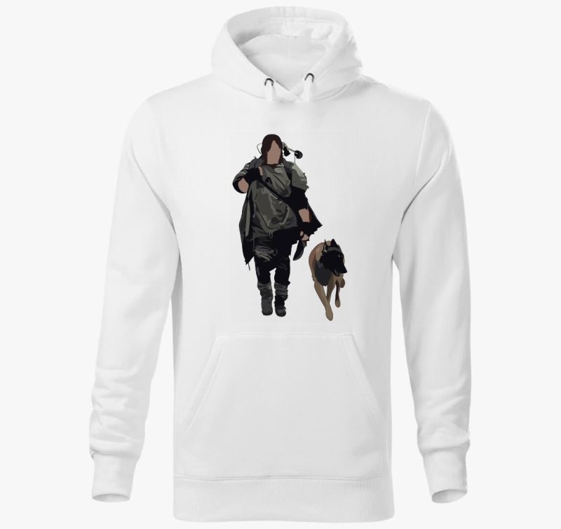 Daryl and Dog kapucnis pulóver