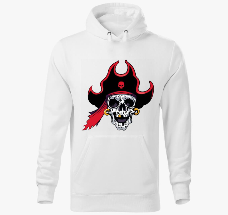 Pirate skull 7 kapucnis pulóver