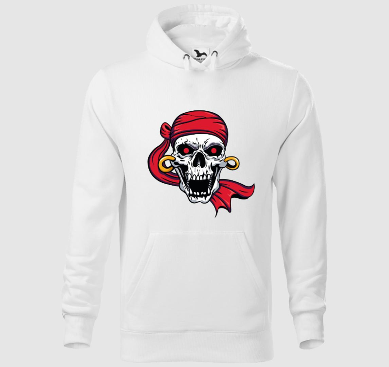 Pirate skull 8 kapucnis pulóver