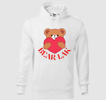 Bear-lak kapucnis pulóver