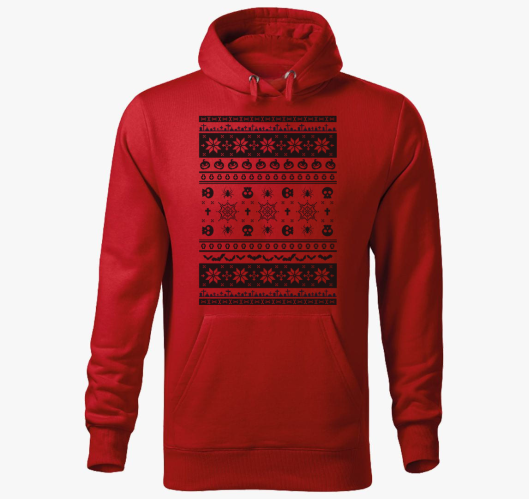 Halloweenes csúnya pulcsi mint...