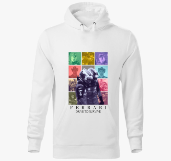 Ferrari F1 1.0 kapucnis pulóver