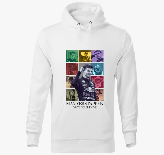 Max Verstappen F1 kapucnis pul...