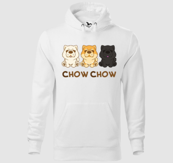 Chow Chow kapucnis pulóver