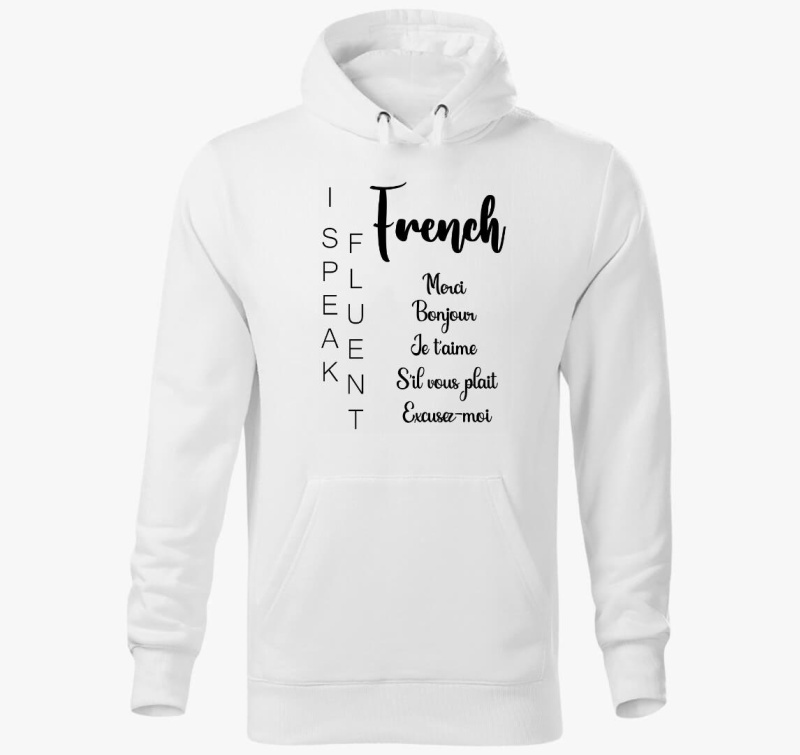 Fluent french kapucnis pulóver