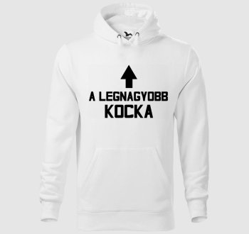 A legnagyobb kocka kapucnis pulóver