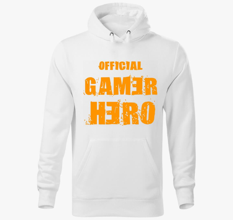 Official Gamer Hero kapucnis pulóver