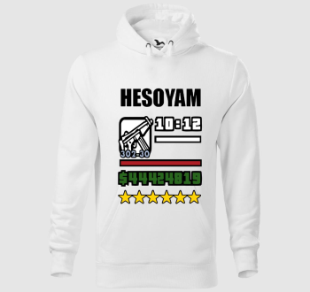Hesoyam GTA kapucnis pulóver