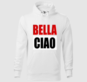 Bella Ciao kapucnis pulóver