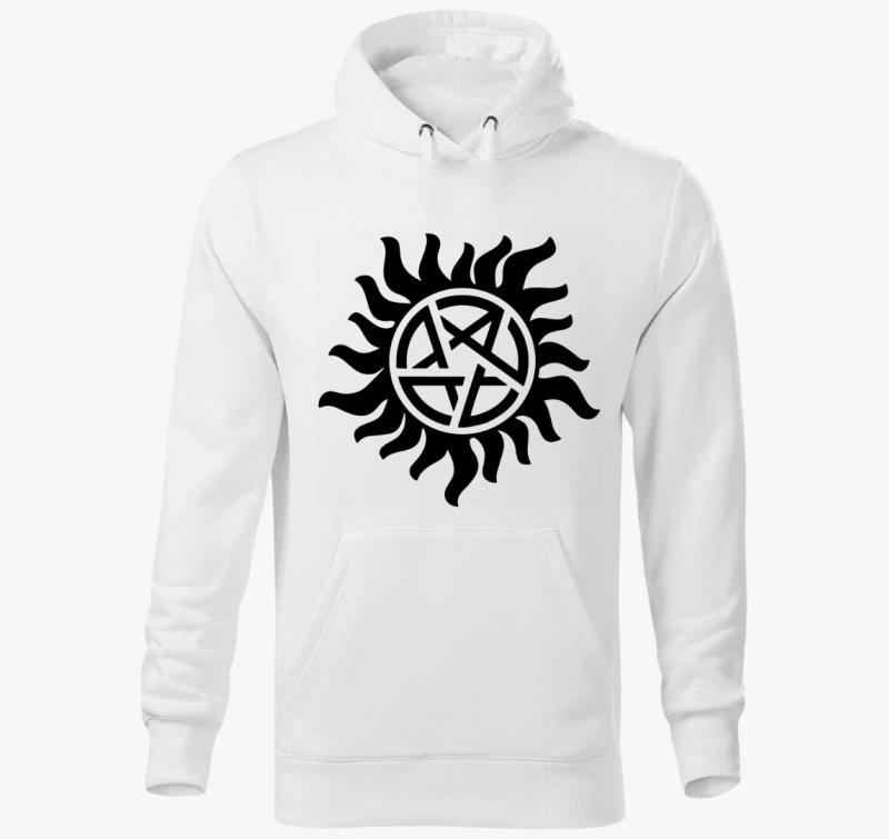 Supernatural tetoválás kapucnis pulóver