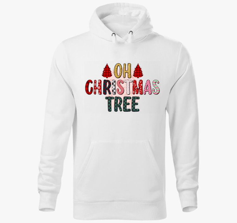 Xmas tree kapucnis pulóver