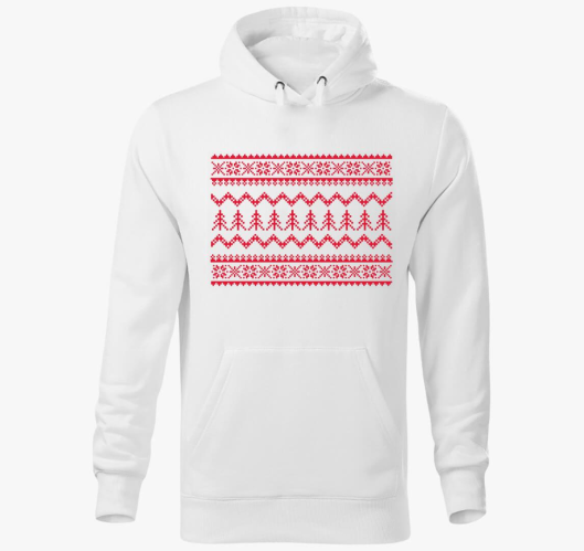 Xmas ugly kapucnis pulóver