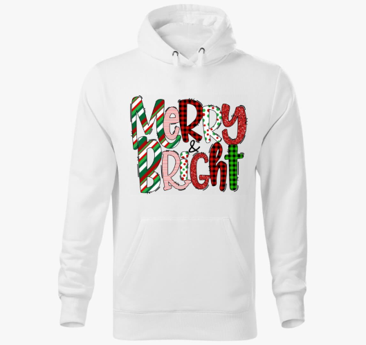 Merry bright kapucnis pulóver