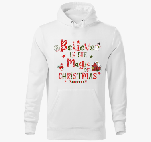 Xmas magic kapucnis pulóver