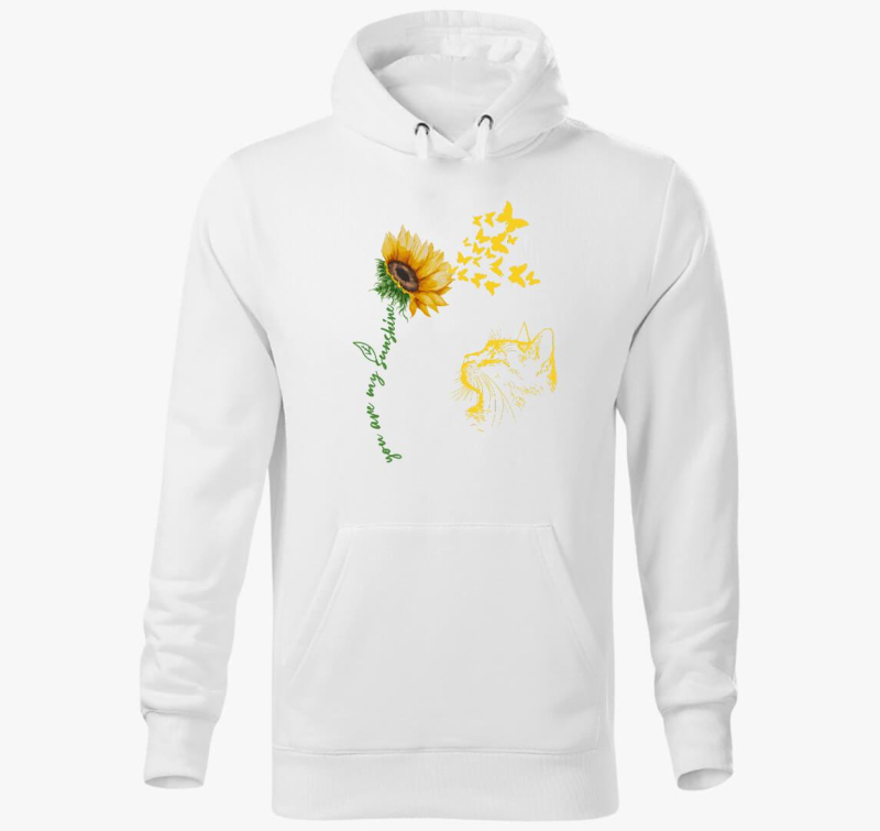 Sunshine cat kapucnis pulóver