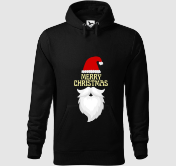 Merry Christmas Télapós kapucnis pulóver