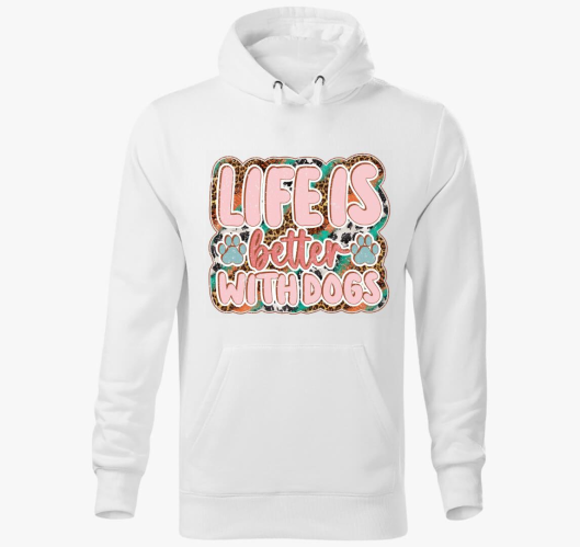 Withdogs kapucnis pulóver