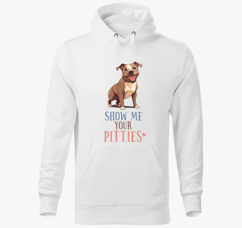 Pitties kapucnis pulóver