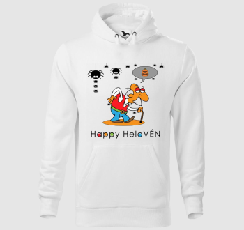 Happy Helovén kapucnis pulóver